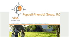 Desktop Screenshot of poppellfinancial.com